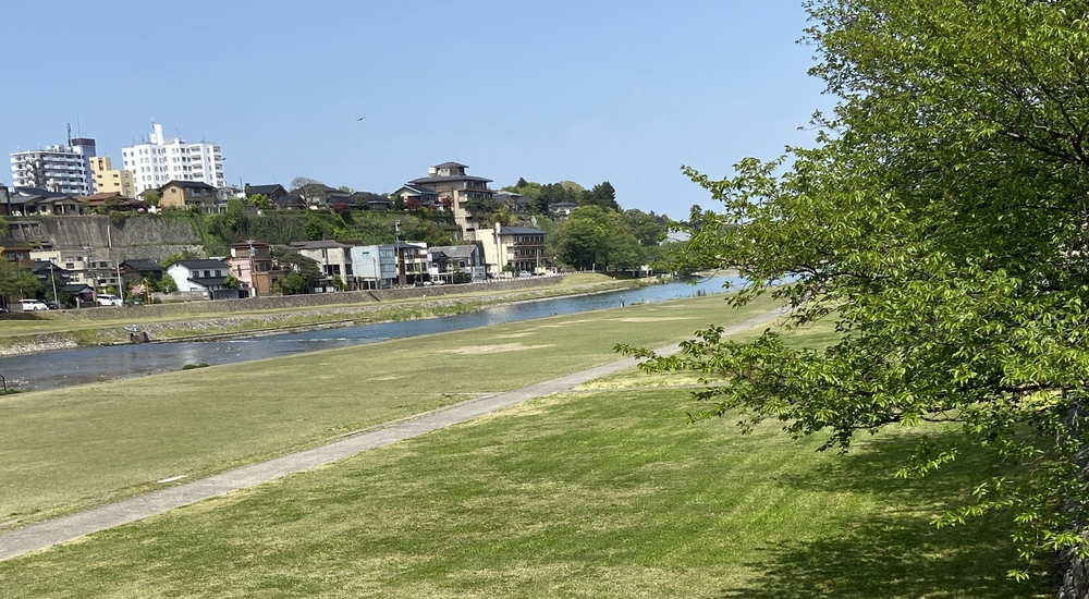 犀川河川敷